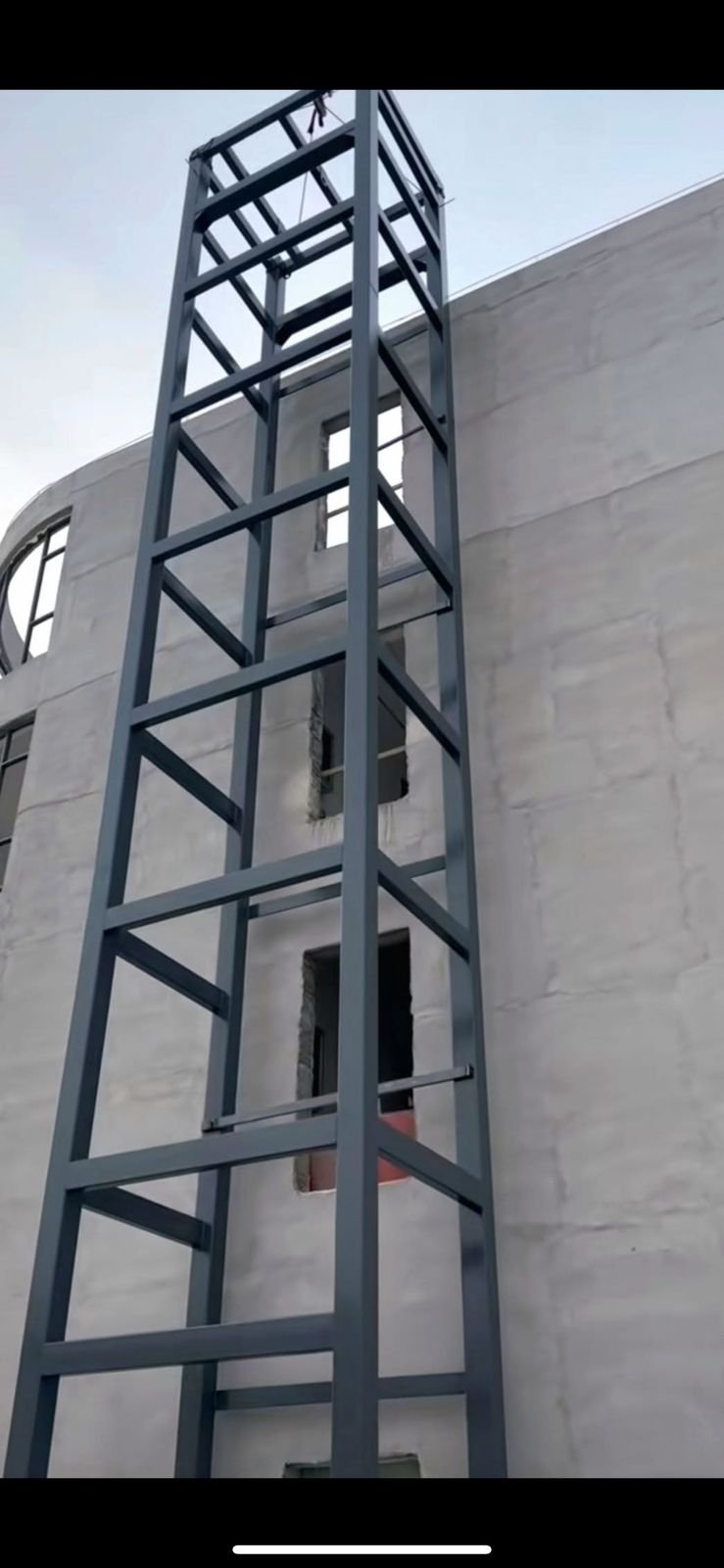 Outdoor Structural Steel Hoistway